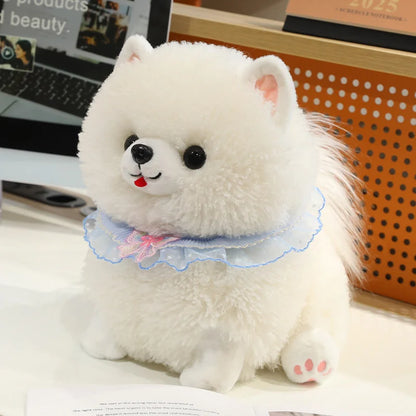 Yumi and Koji the Pomeranian Dog Plushies