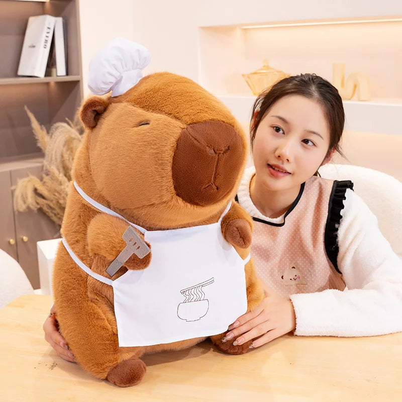 Baker and Chef Capybara Plush Collection