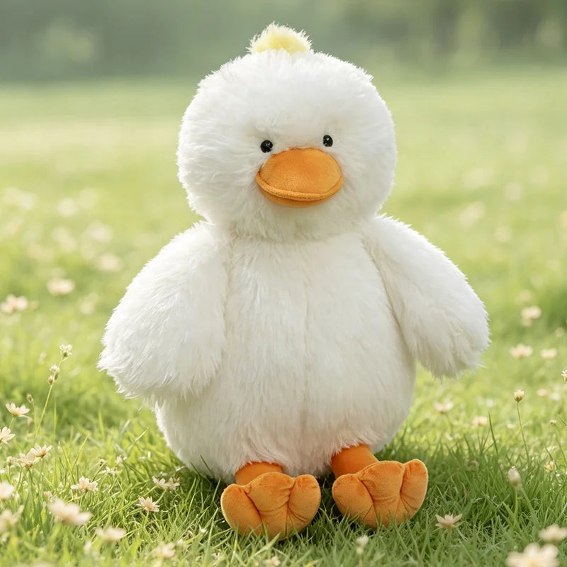 Chubby Fluffy Duckling Plush