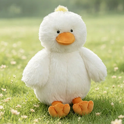 Chubby Fluffy Duckling Plush
