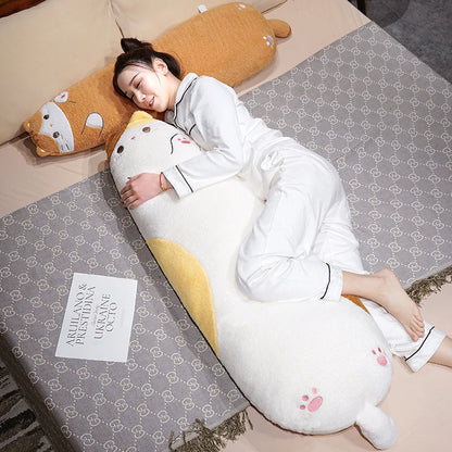 Fat Cat Body Pillow Plush