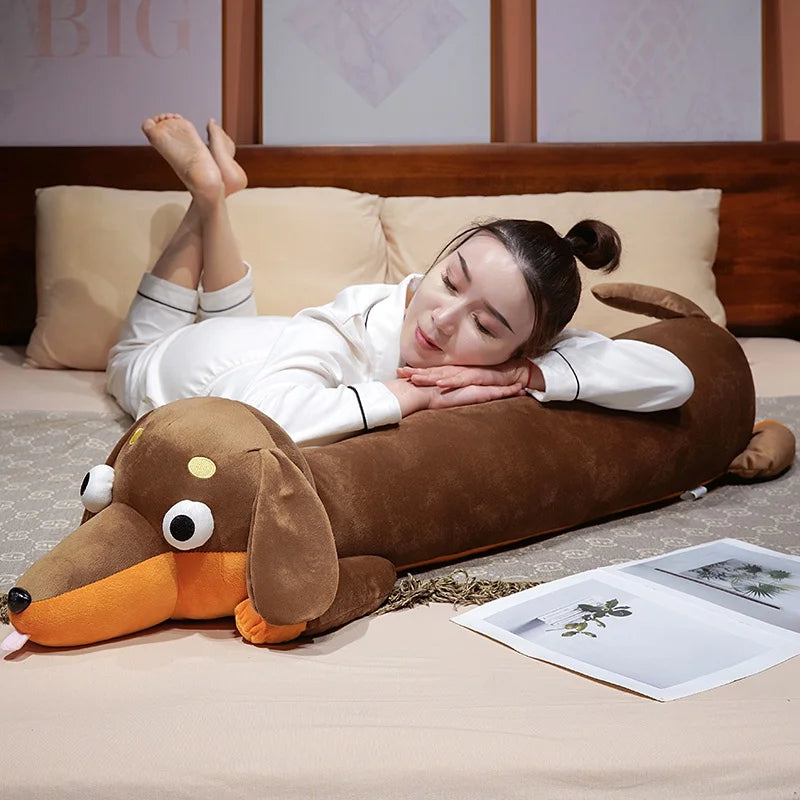 Long Snuggly Sausage Dog Plushies