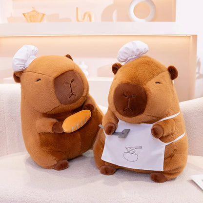Baker and Chef Capybara Plush Collection