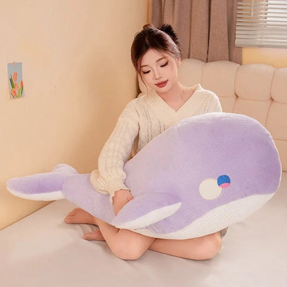 Pastel Purple Whale Plush