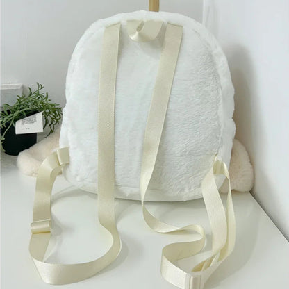 Kawaii Stars Bunny Plush Backpack