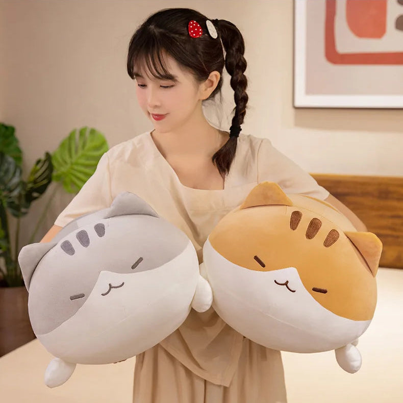 Happy Mochi Cat Plush