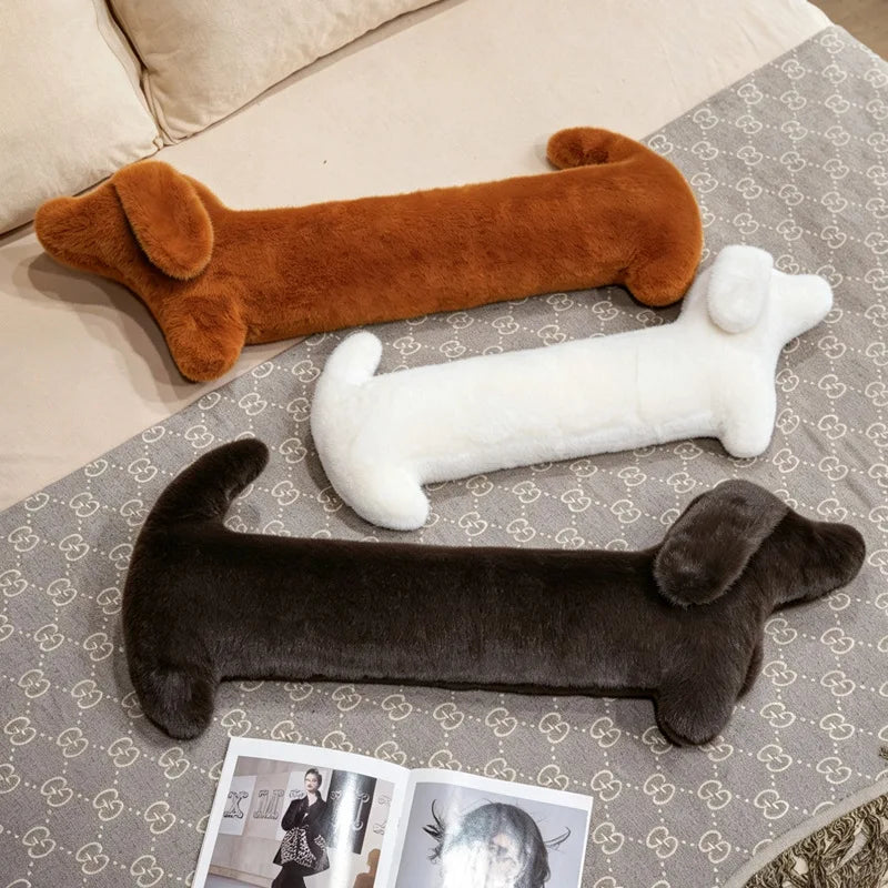 Long Snuggle Dachshund Sausage Dog Plushie