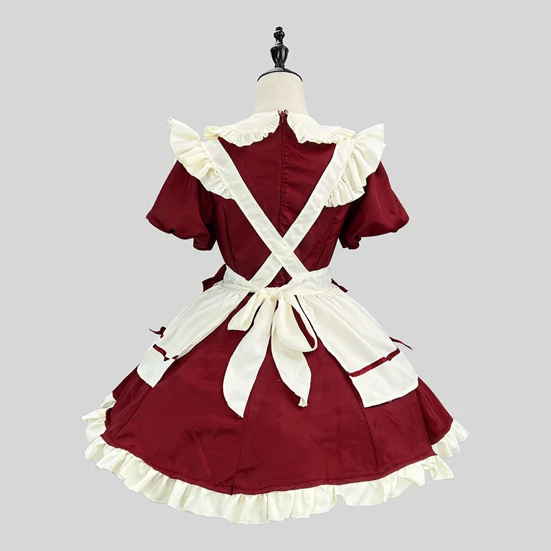 Kawaii Two-Tone Lolita Maid Cosplay Women's Dress Collection