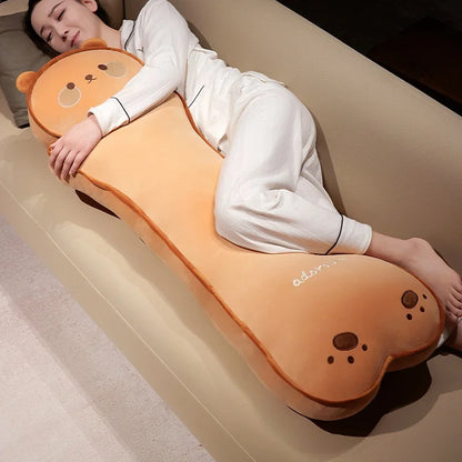 Long Kawaii Cat Bear Bread Plushies