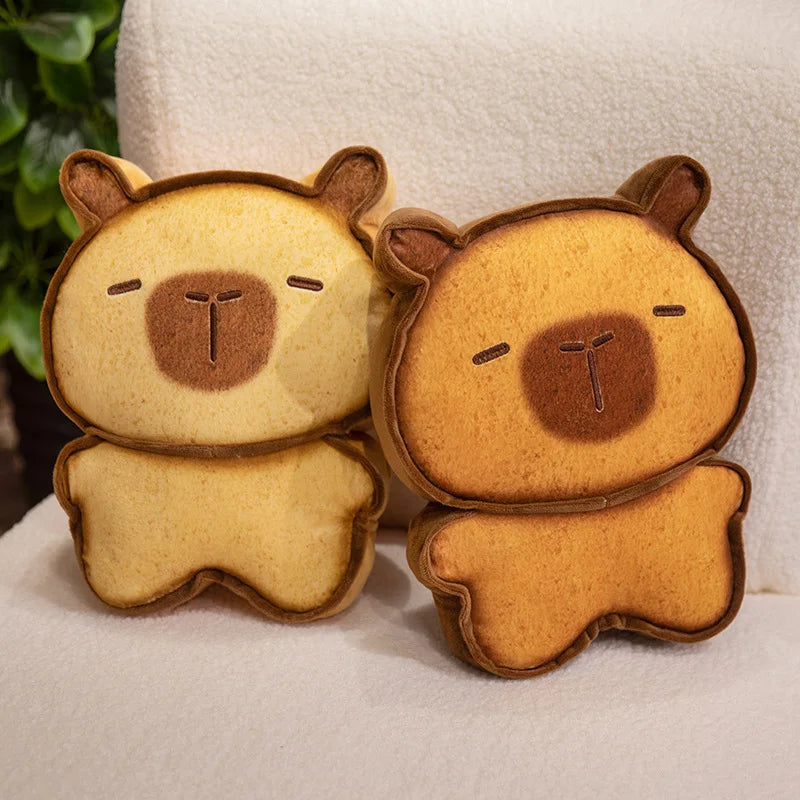 Capybara Bread Cookie Toasted Plushies