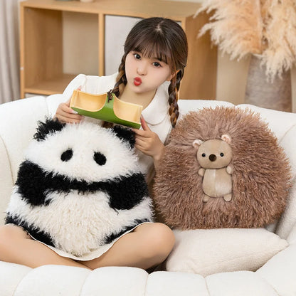 Puffle Pals Hedgehog Panda Plush Collection