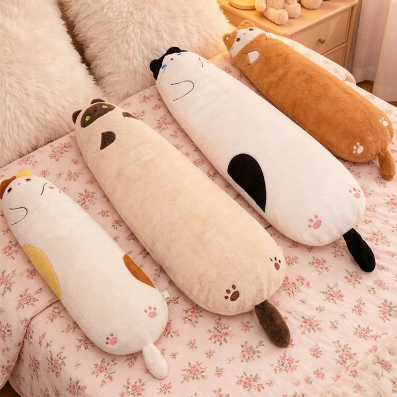 Fat Cat Body Pillow Plush