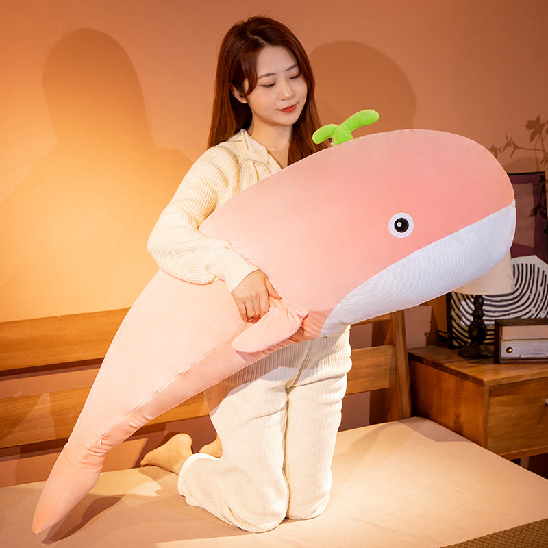 A Pod of Cuddly Whale Plushies