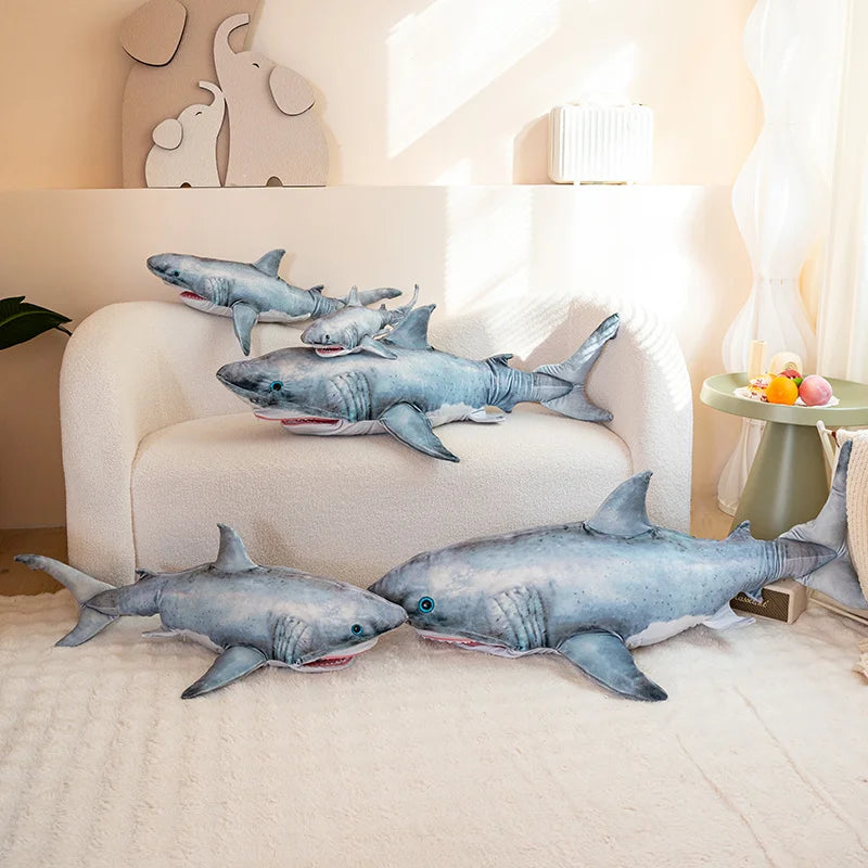 Big Bruce the Great White Shark Plush