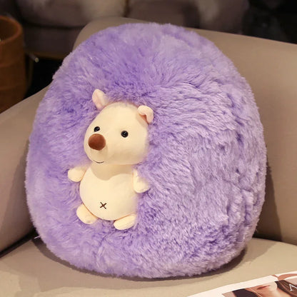 Ball of Fluff Hedgehog Plush
