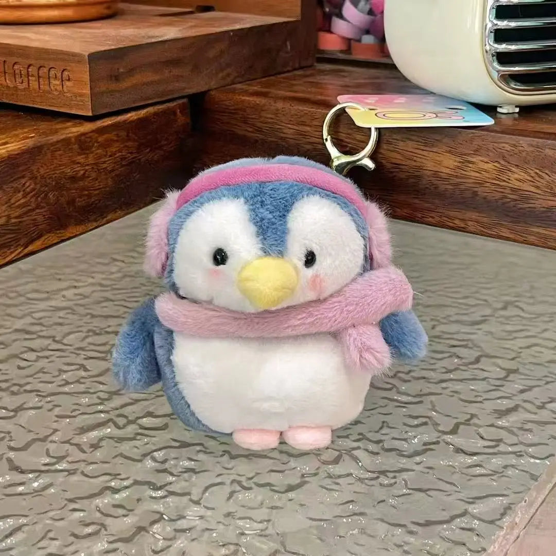 Winter Penguin Plush Airpods Case