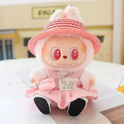 Handmade Pastel Day-Out Labubu Doll Outfit Collection