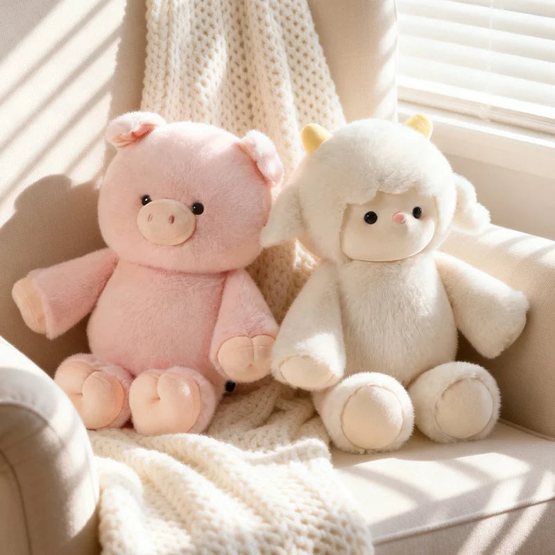 Kawaii Running Sheep Red Panda Panda Plushies