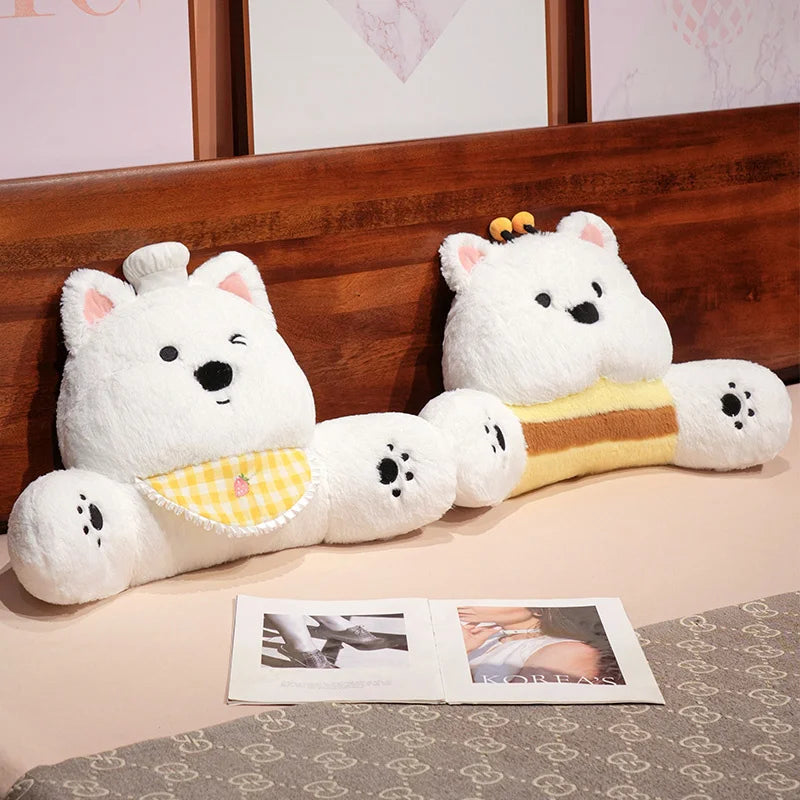 West Highland White Terrier Dog Resting Cushion Pillow Seat