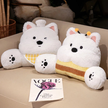 West Highland White Terrier Dog Resting Cushion Pillow Seat