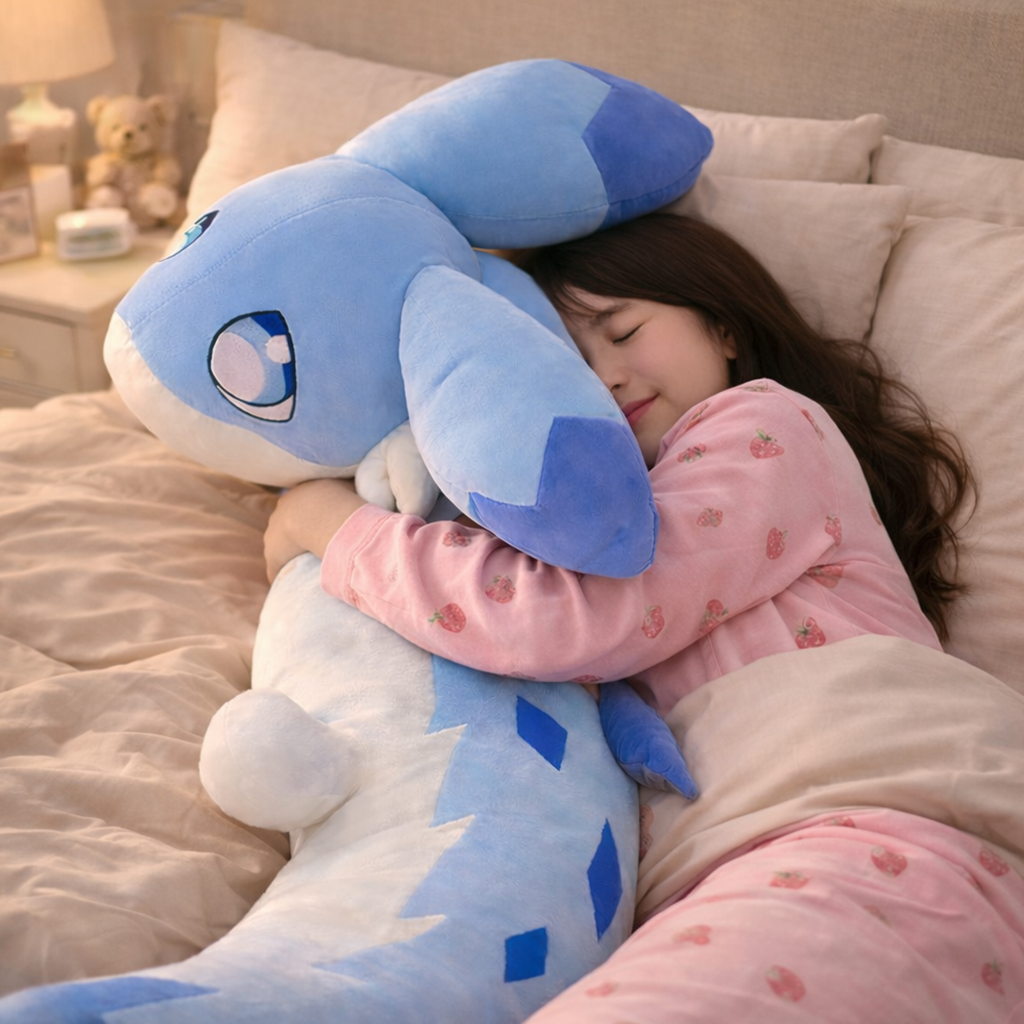 Melody and Sofi the Long Hybrid Dragon Plushies