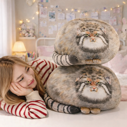 Chubby Pallas Cat Plush
