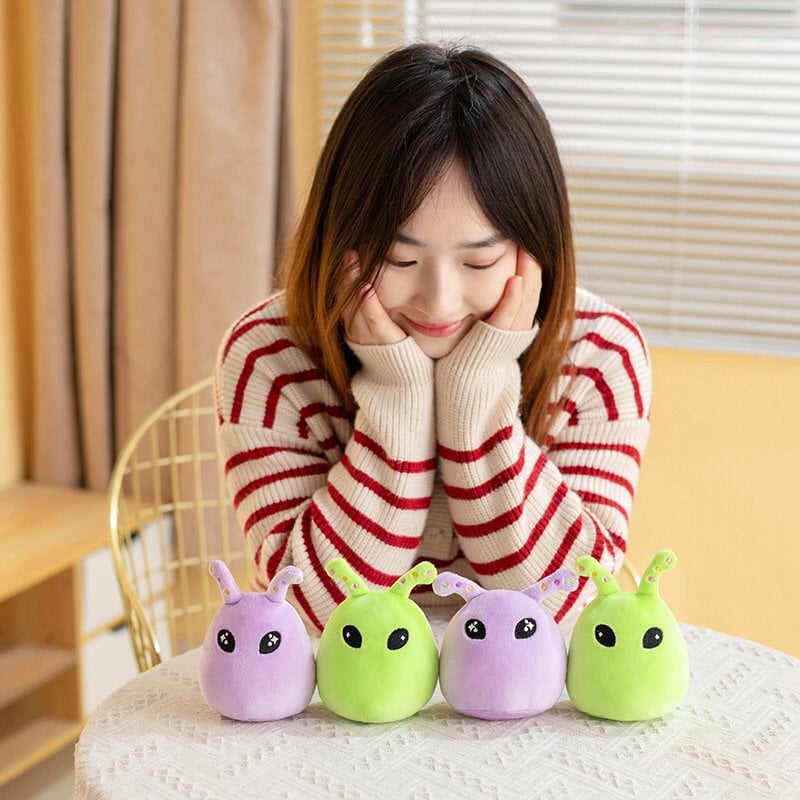 kawaiies-softtoys-plushies-kawaii-plush-Alien Purple Green Candy Bags | NEW Soft toy 