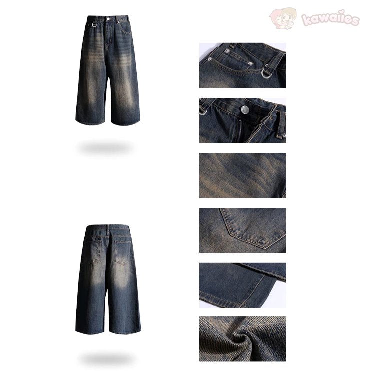 kawaiies-softtoys-plushies-kawaii-plush-American Vintage Denim Jorts Apparel 