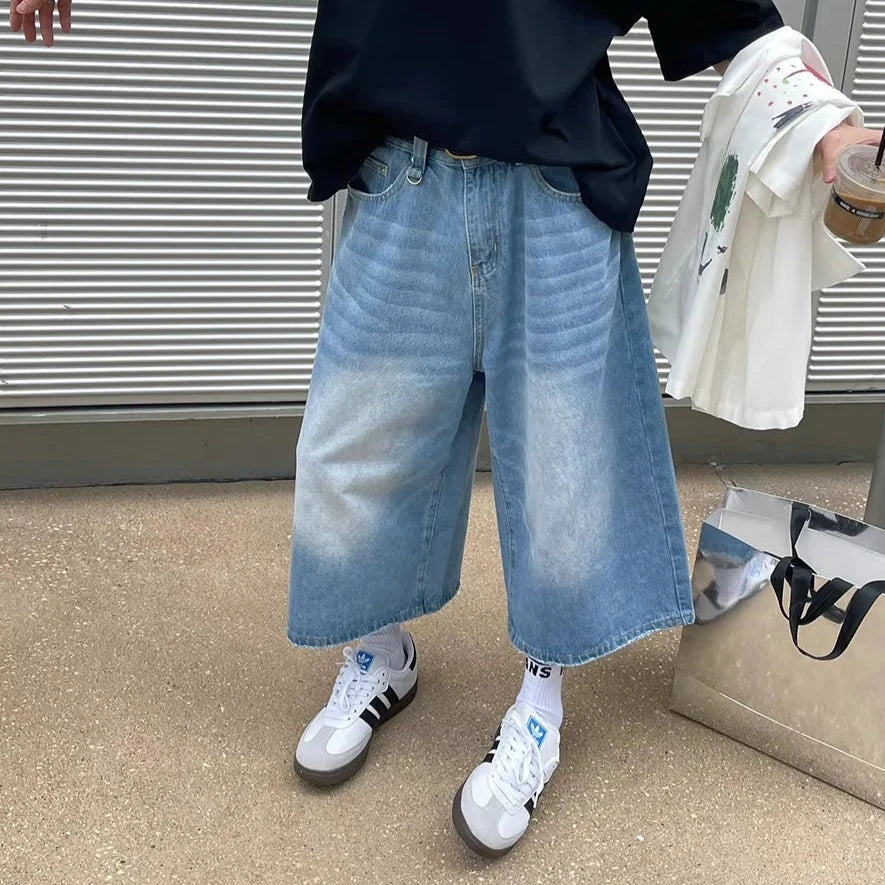kawaiies-softtoys-plushies-kawaii-plush-American Vintage Denim Jorts Apparel Light Blue S 