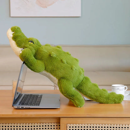kawaiies-softtoys-plushies-kawaii-plush-Angry Giant Green Crocodile Plushies Soft toy 27in / 70cm 