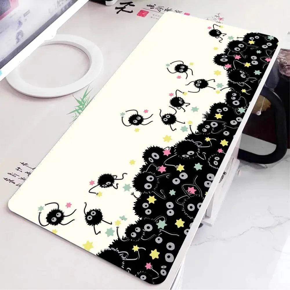 kawaiies-softtoys-plushies-kawaii-plush-Anime Black Soot Sprite Mouse Pad Mouse Pads 