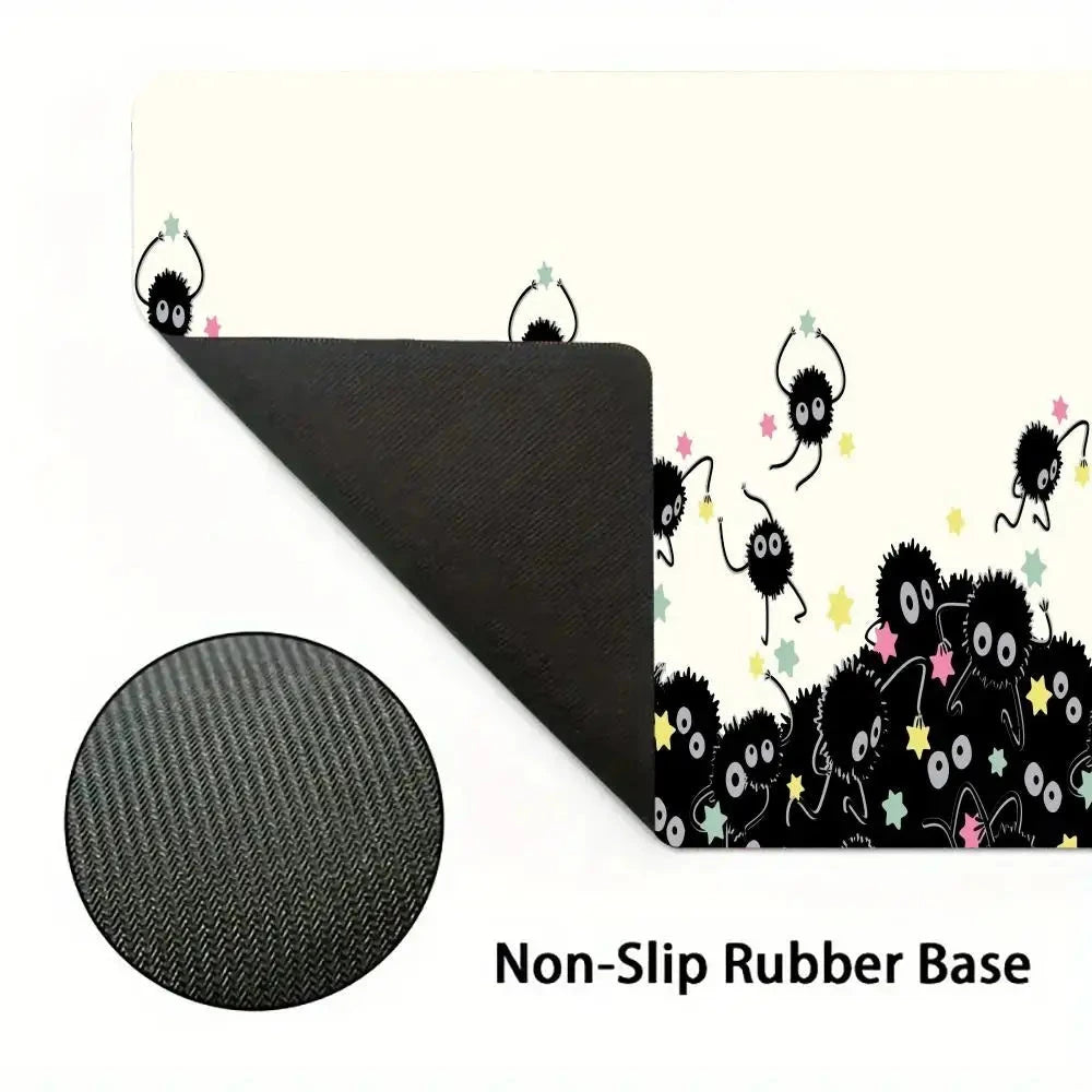 kawaiies-softtoys-plushies-kawaii-plush-Anime Black Soot Sprite Mouse Pad Mouse Pads 