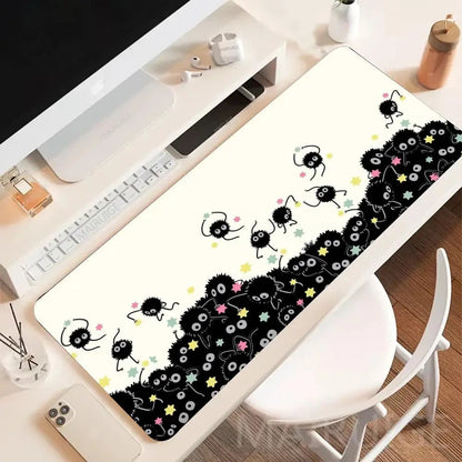 kawaiies-softtoys-plushies-kawaii-plush-Anime Black Soot Sprite Mouse Pad Mouse Pads 
