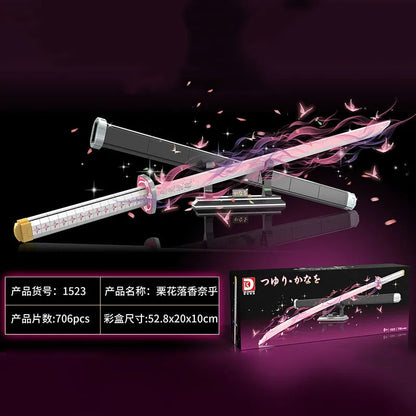 kawaiies-softtoys-plushies-kawaii-plush-Anime Demon Slayer Kanao Tsuyuri Sword Building Set Build it 