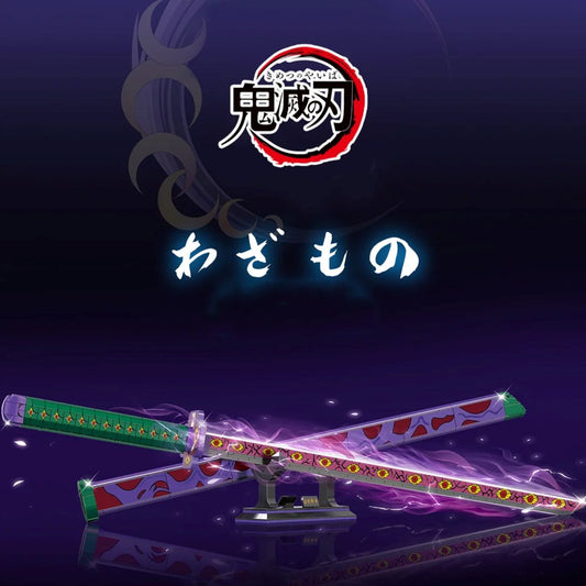 kawaiies-softtoys-plushies-kawaii-plush-Anime Demon Slayer Kokushibo Sword Katana Building Set Build it 