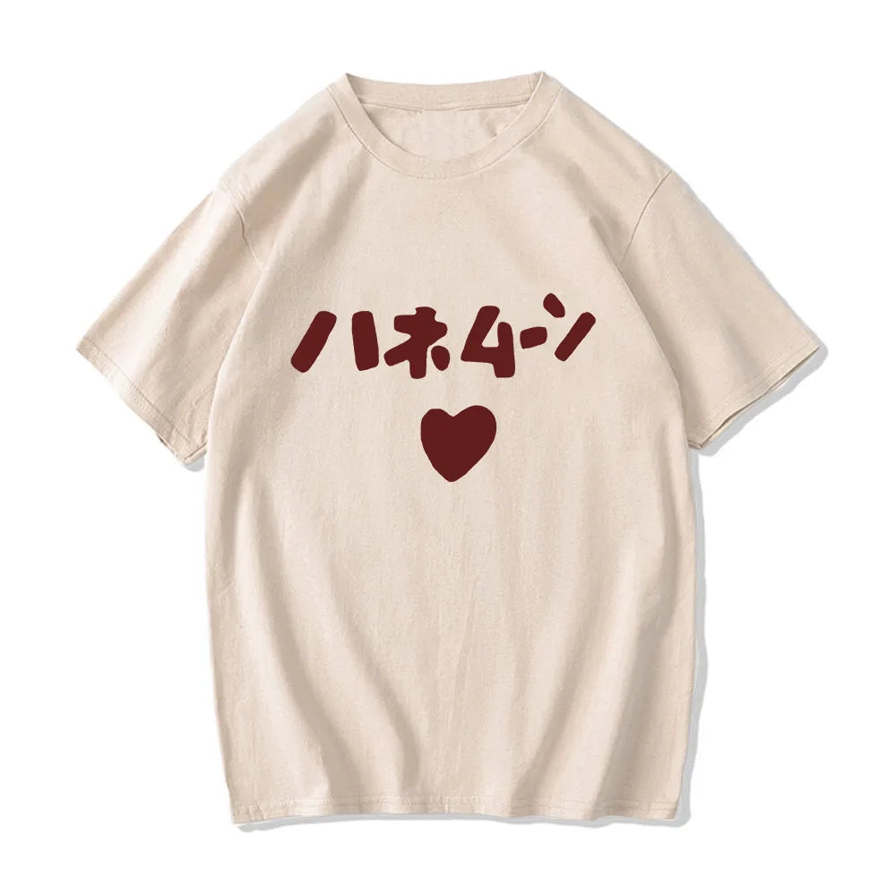 kawaiies-softtoys-plushies-kawaii-plush-Anime K-ON Yui Akiyama Heart Unisex Tee Apparel Cream XS 