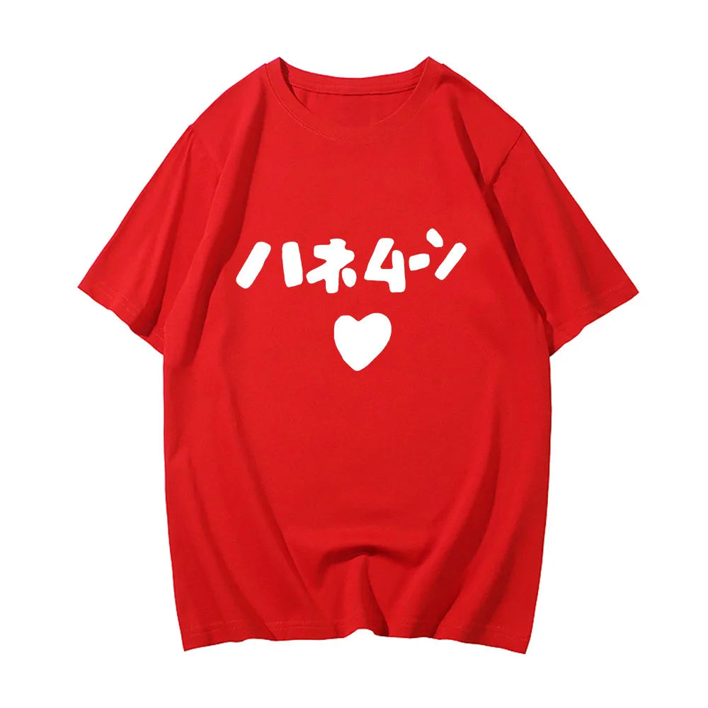 kawaiies-softtoys-plushies-kawaii-plush-Anime K-ON Yui Akiyama Heart Unisex Tee Apparel Red XS 
