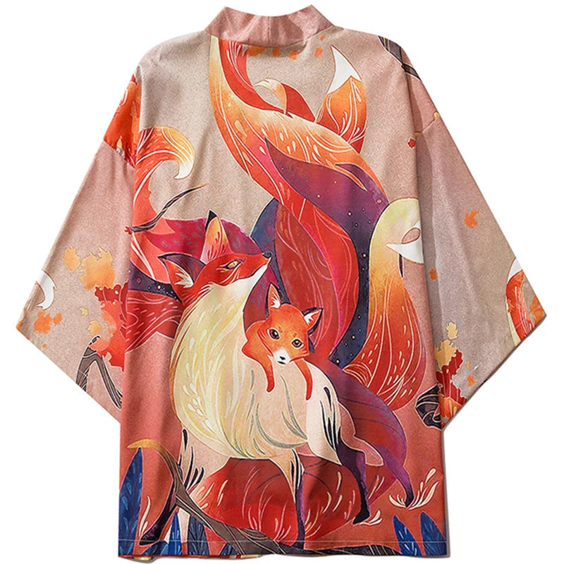 kawaiies-softtoys-plushies-kawaii-plush-Anime Nine Tailed Fox Unisex Kimono Kimono M 