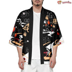 kawaiies-softtoys-plushies-kawaii-plush-Anime White Fox Mask Pattern Unisex Kimono Kimono 