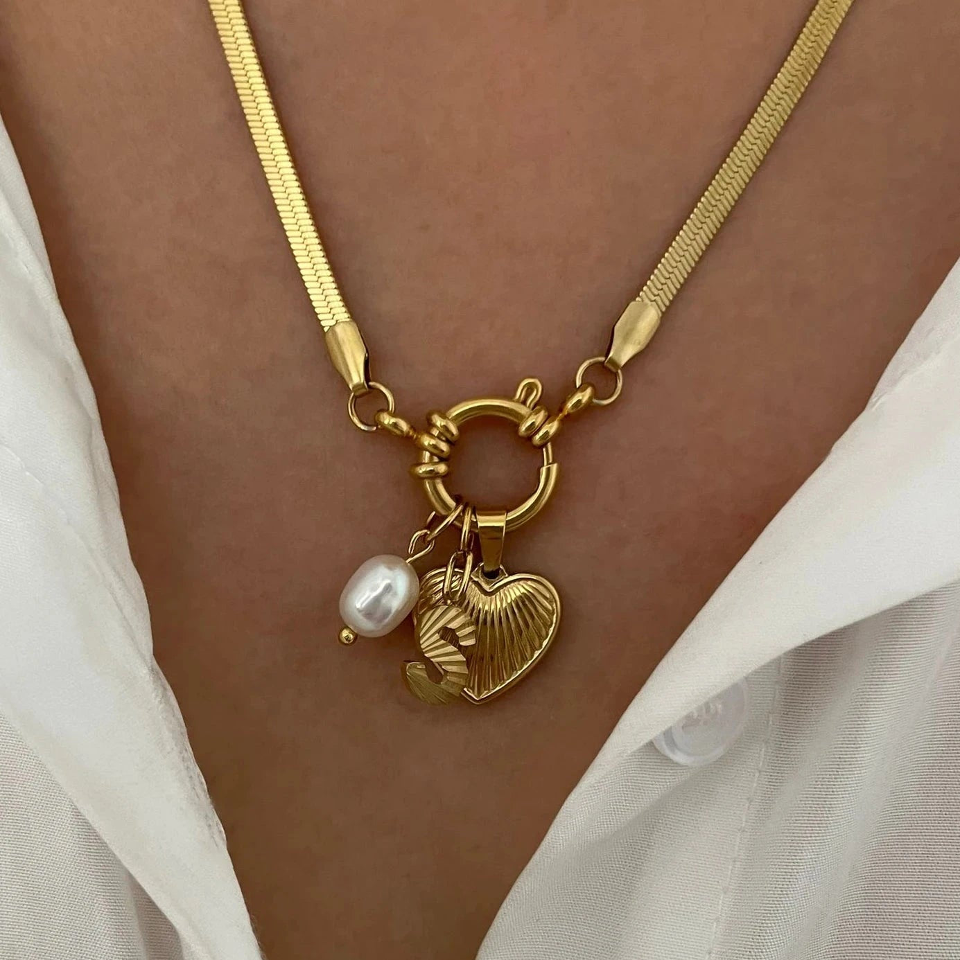 kawaiies-softtoys-plushies-kawaii-plush-Aurelia Custom Initial Charm Necklace Jewelry 