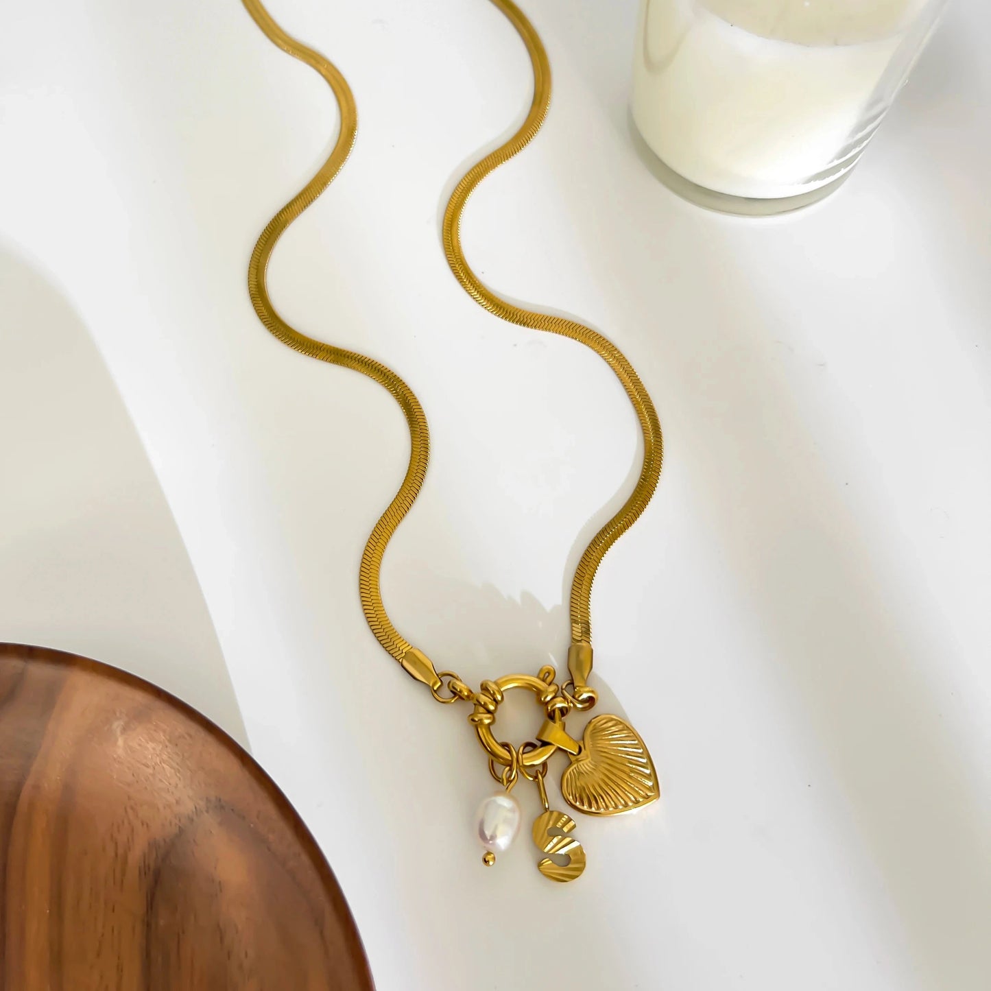 kawaiies-softtoys-plushies-kawaii-plush-Aurelia Custom Initial Charm Necklace Jewelry 