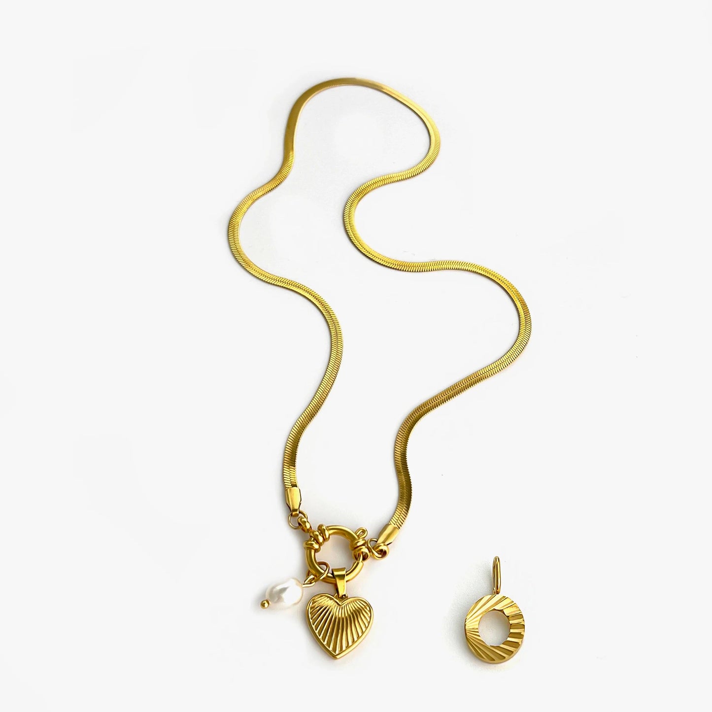 kawaiies-softtoys-plushies-kawaii-plush-Aurelia Custom Initial Charm Necklace Jewelry O 