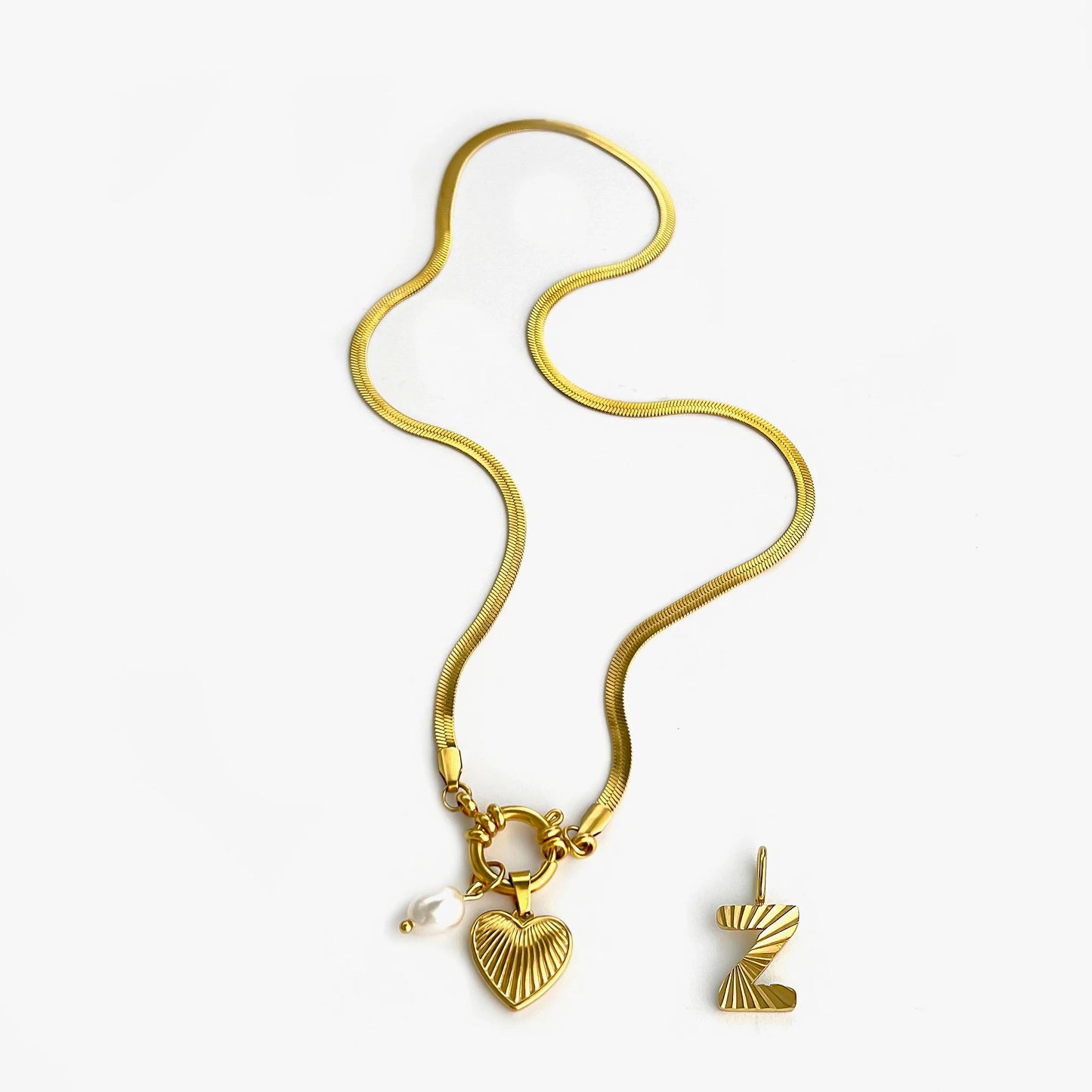 kawaiies-softtoys-plushies-kawaii-plush-Aurelia Custom Initial Charm Necklace Jewelry Z 