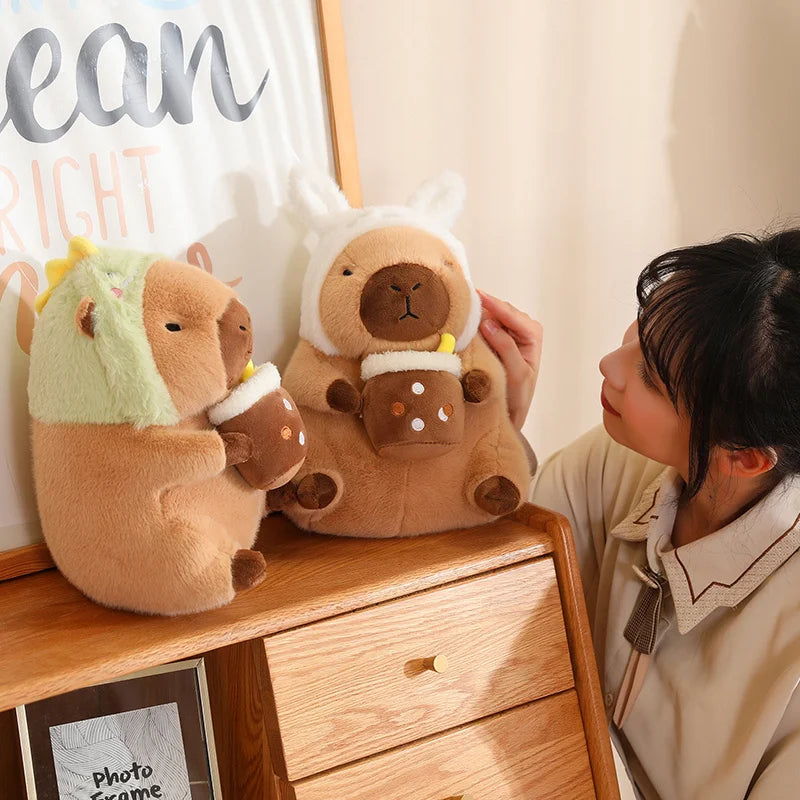 kawaiies-softtoys-plushies-kawaii-plush-Baby Kawaii Capybara Dress-up Plushies Soft toy 