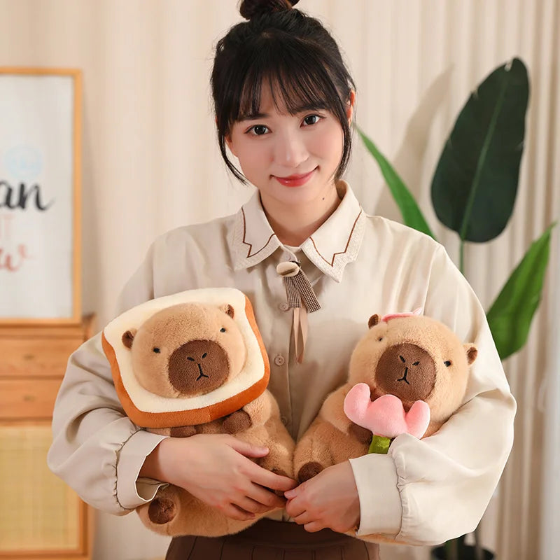 kawaiies-softtoys-plushies-kawaii-plush-Baby Kawaii Capybara Dress-up Plushies Soft toy 