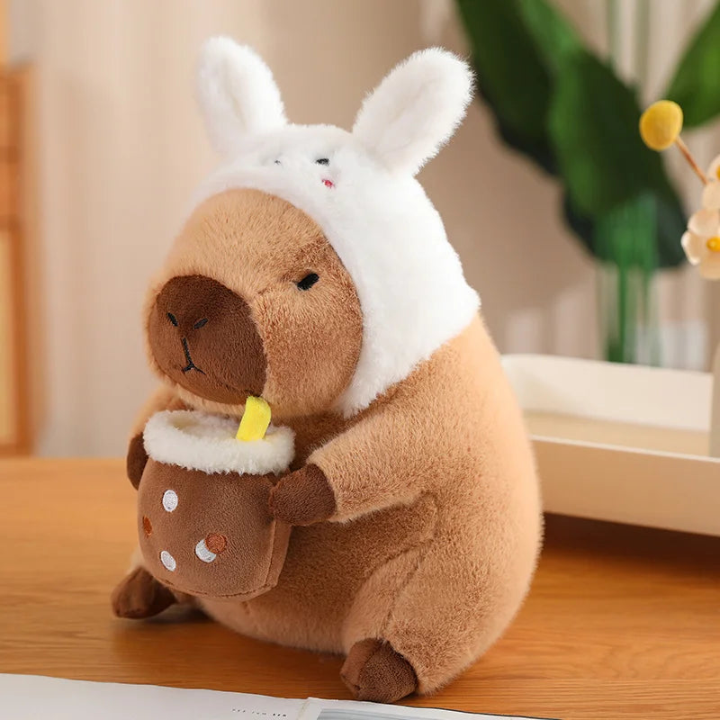kawaiies-softtoys-plushies-kawaii-plush-Baby Kawaii Capybara Dress-up Plushies Soft toy Bunny 12in / 30cm 