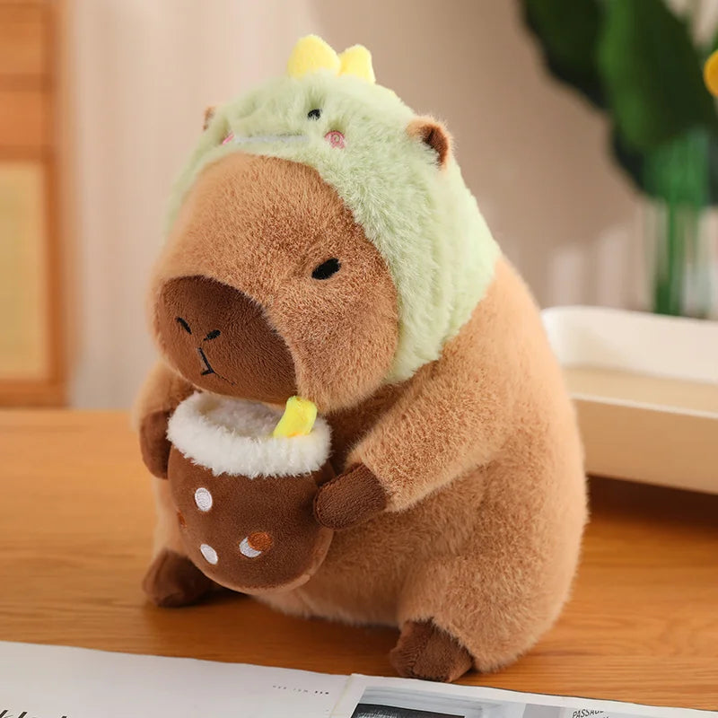 kawaiies-softtoys-plushies-kawaii-plush-Baby Kawaii Capybara Dress-up Plushies Soft toy Dinosaur 12in / 30cm 