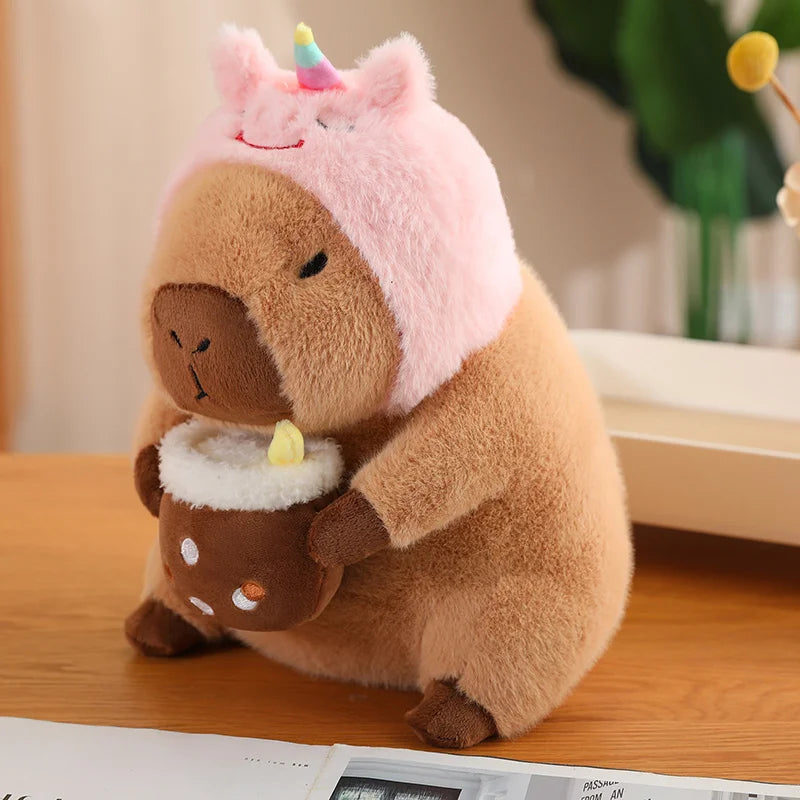 kawaiies-softtoys-plushies-kawaii-plush-Baby Kawaii Capybara Dress-up Plushies Soft toy Unicorn 12in / 30cm 