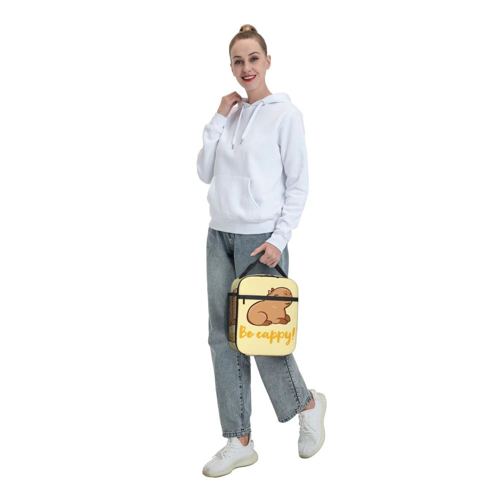 kawaiies-softtoys-plushies-kawaii-plush-'Be Cappy' Capybara Lunch Bag Bag 