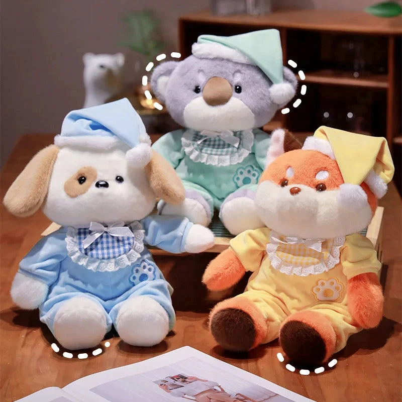 kawaiies-softtoys-plushies-kawaii-plush-Bedtime Fox Koala Dog Pajama Party Plushies Soft toy 